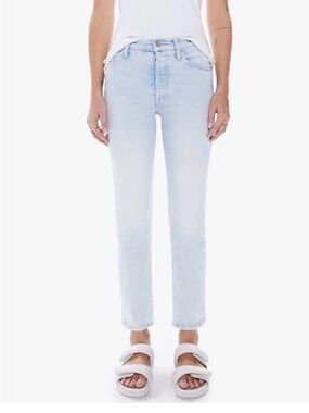 MOTHER tomcat ankle jeans in the wash smooth sailing
